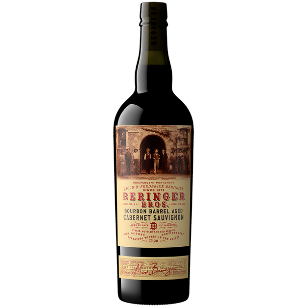 Beringer Bros Bourbon Barrel Aged Cabernet Sauvignon 2020 750mL - Crown Wine and Spirits