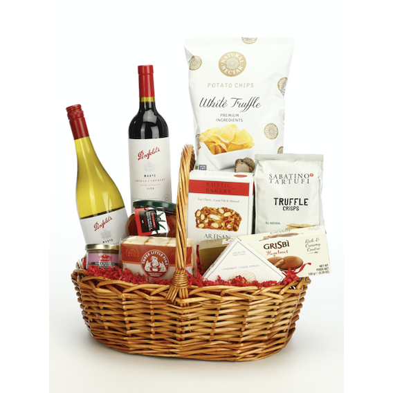 White Wine Gift Baskets