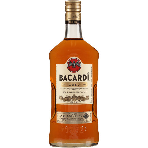 Bacardi Gold Rum 1.75L Spirits – and Wine Mega