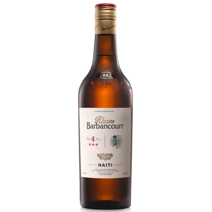 Barbancourt 3 Star Aged 4 Years Rhum 750mL – Mega Wine and Spirits