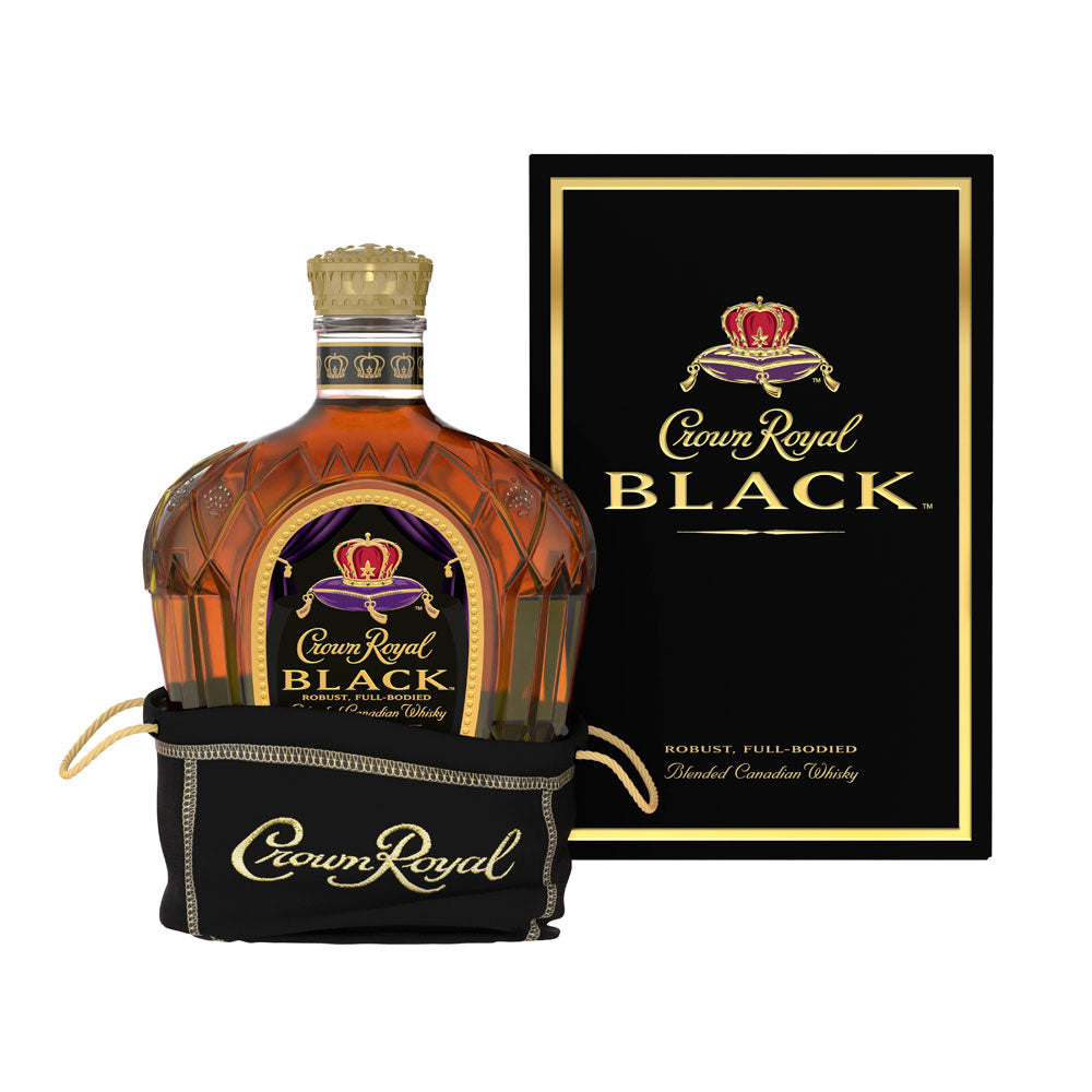 Crown Royal Black Blended Canadian Whisky 750mL – Mega Wine and Spirits