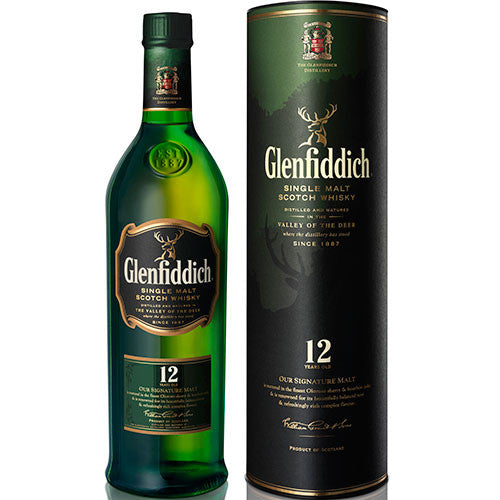 Glenfiddich 12 Year Single Malt Scotch Whisky 750mL – Mega Wine