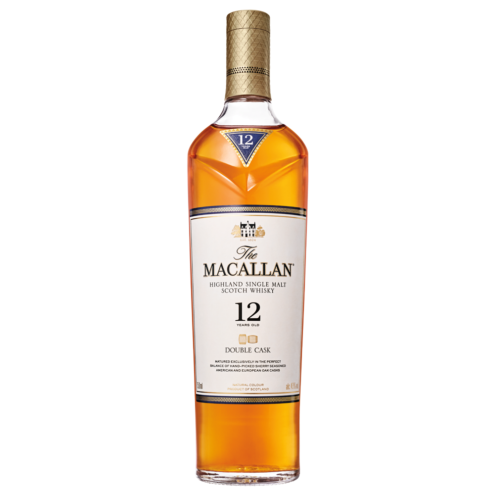 Macallan 12 Year Double Cask Highland Single Malt Scotch Whisky 750mL