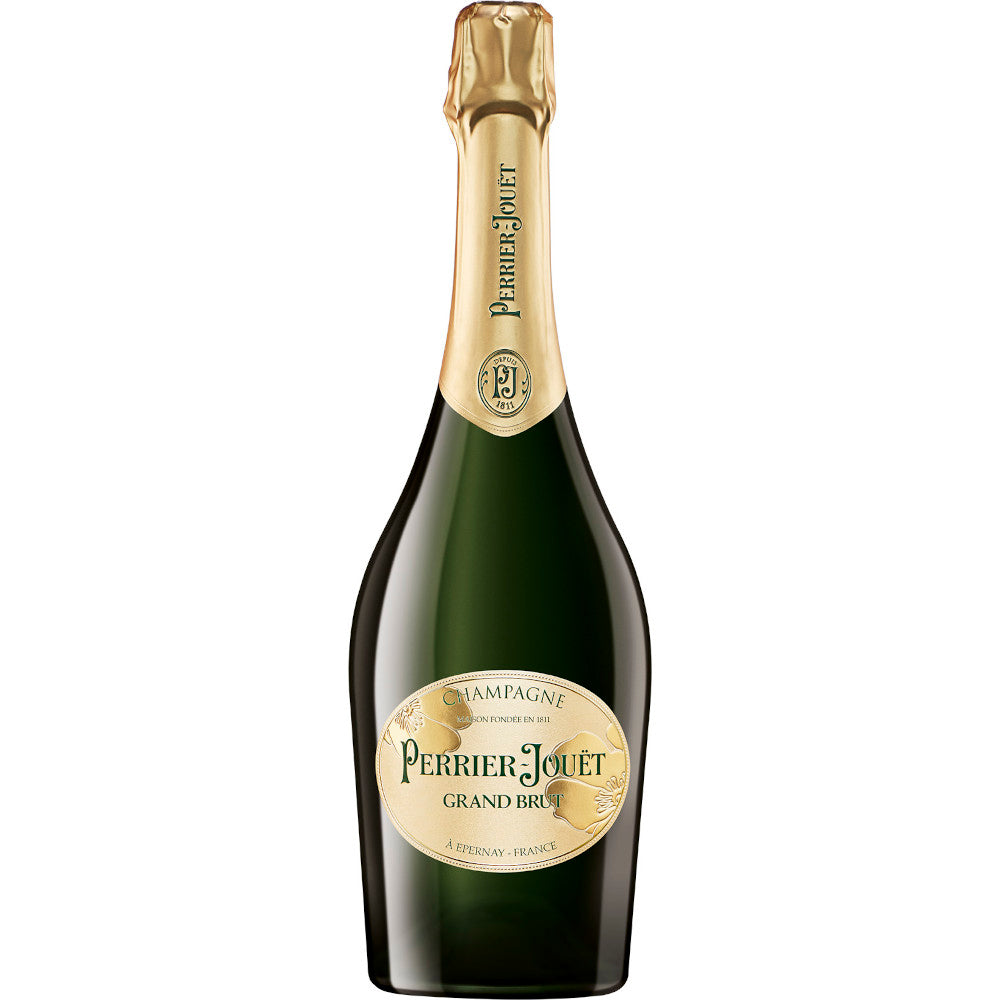 – 750mL Wine Champagne Perrier and Jouet Spirits Brut Mega Grand