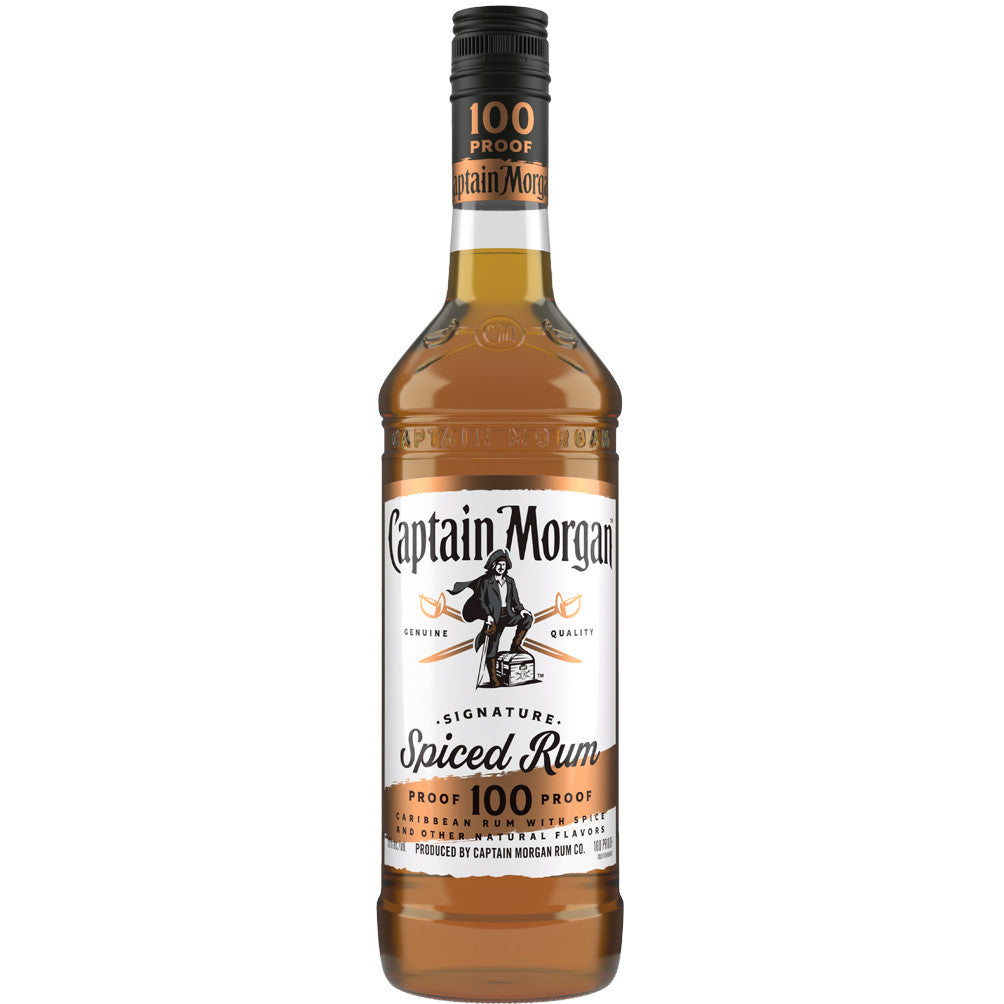 Captain Morgan 100 Proof Spiced Rum 750mL