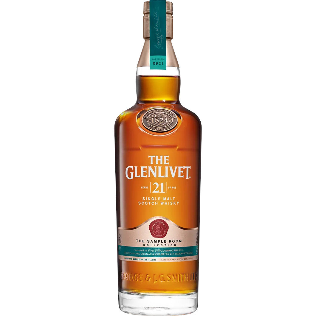 Glenlivet 21 Year Old Single Malt Scotch Whisky 750mL