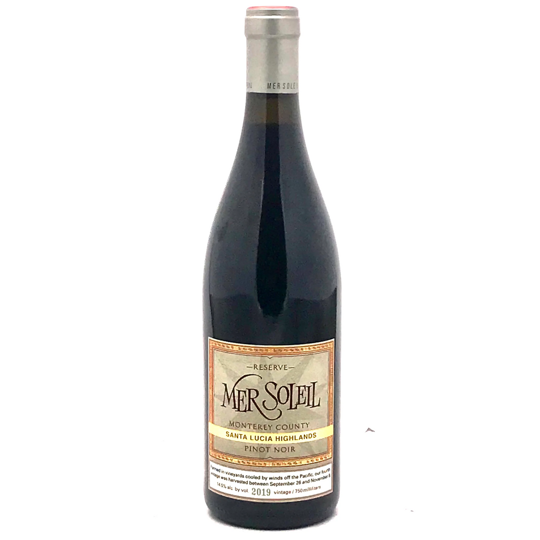Mer Soleil Reserve Santa Lucia Highlands Pinot Noir 2019 750mL