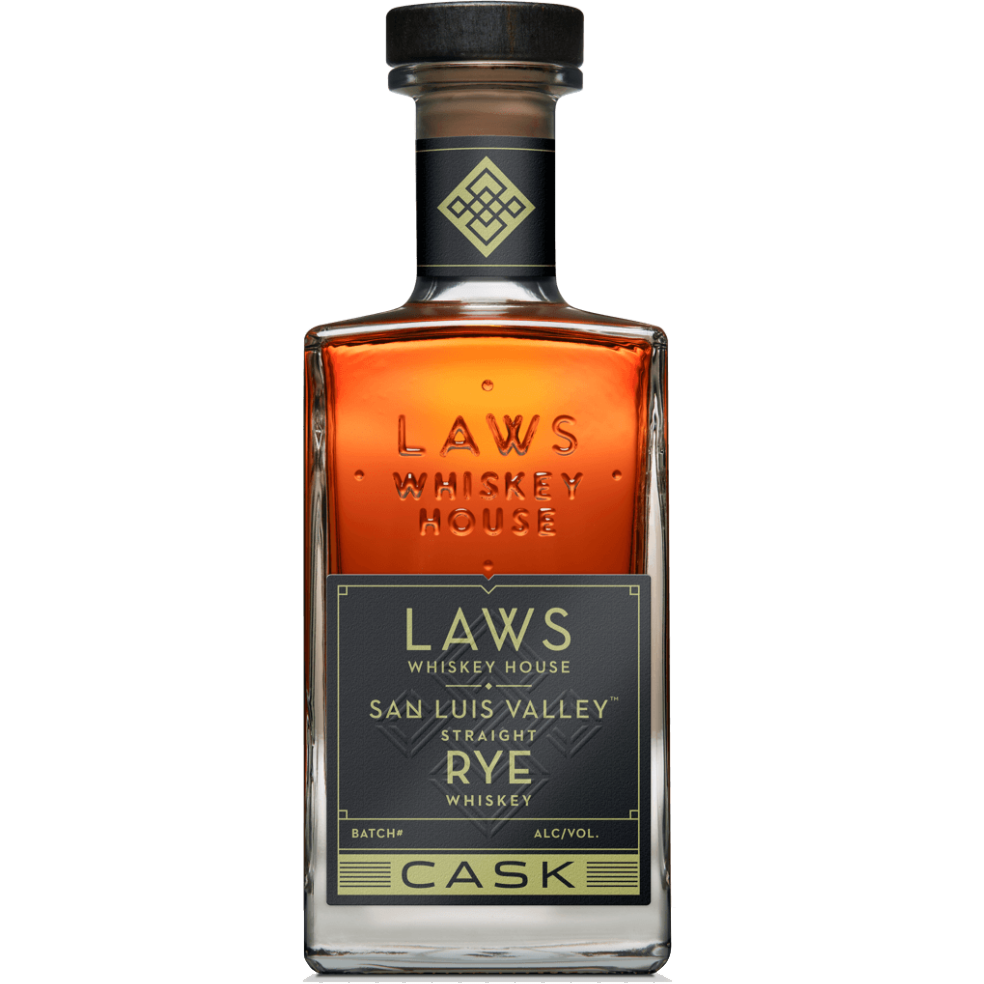 Laws San Luis Valley Straight Cask Rye 750mL - Crown Wine and Spirits