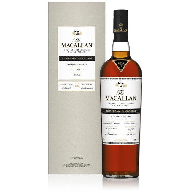 Macallan Exceptional Single Cask 2018/ASB-1683/13 750ml - Crown Wine and Spirits