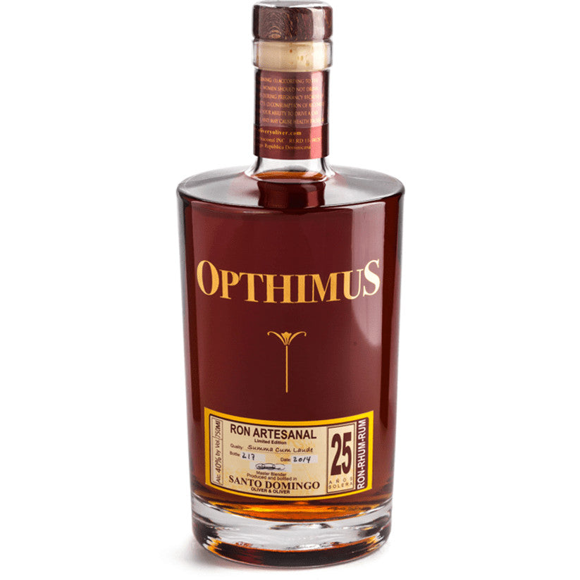 Opthimus 25 Year Old Rum 750mL