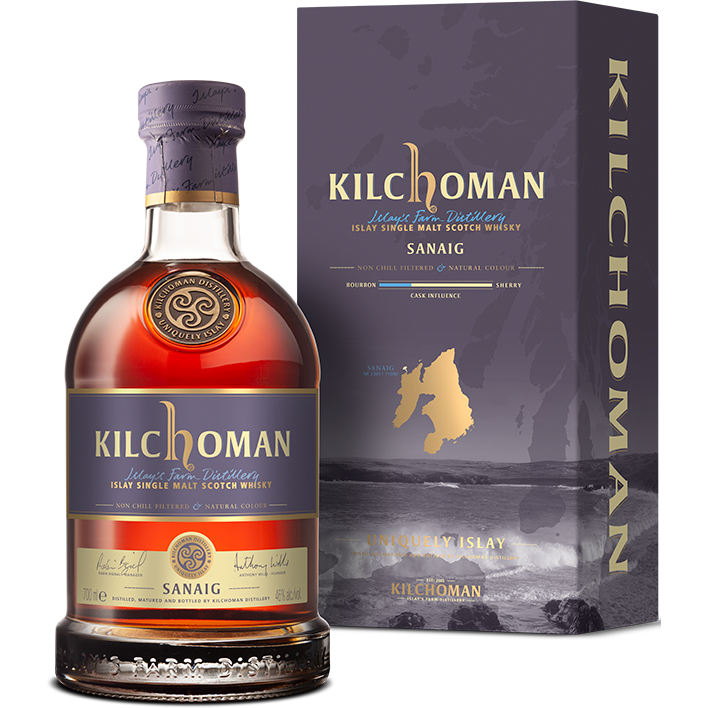 Kilchoman Sanaig Islay Single Malt Scotch 750mL