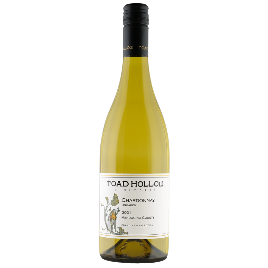 Toad Hollow Francine’s Selection Unoaked Chardonnay 2018 750mL - Crown Wine and Spirits