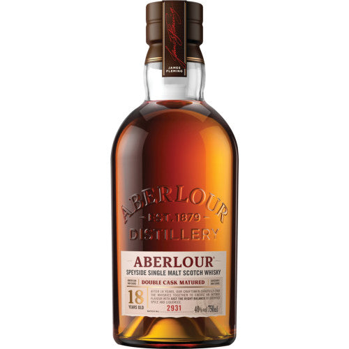 Aberlour 18 Year Old Double Cask Matured Single Malt Scotch Whisky 750mL - Crown Wine and Spirits