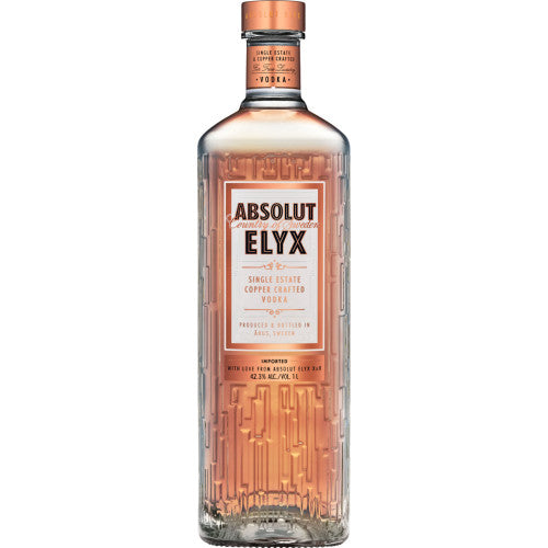 Absolut Elyx Handcrafted Vodka 750mL - Crown Wine and Spirits