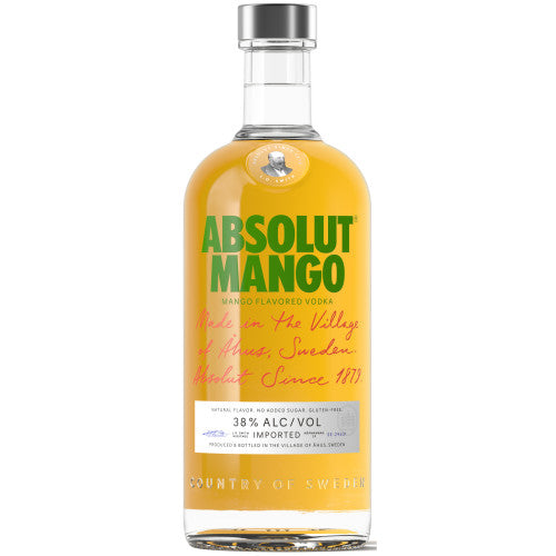 Absolut Mango Flavored Vodka 750mL - Crown Wine and Spirits