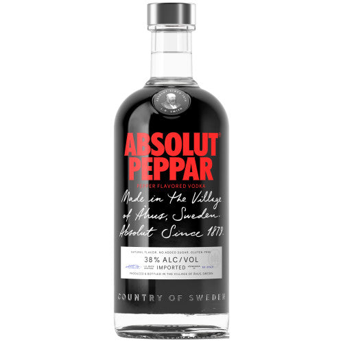 Absolut Peppar Flavored Vodka 750mL - Crown Wine and Spirits