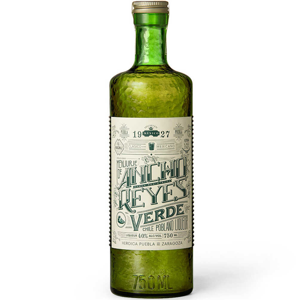 Ancho Reyes Verde Chile Poblano Liqueur 750mL - Crown Wine and Spirits