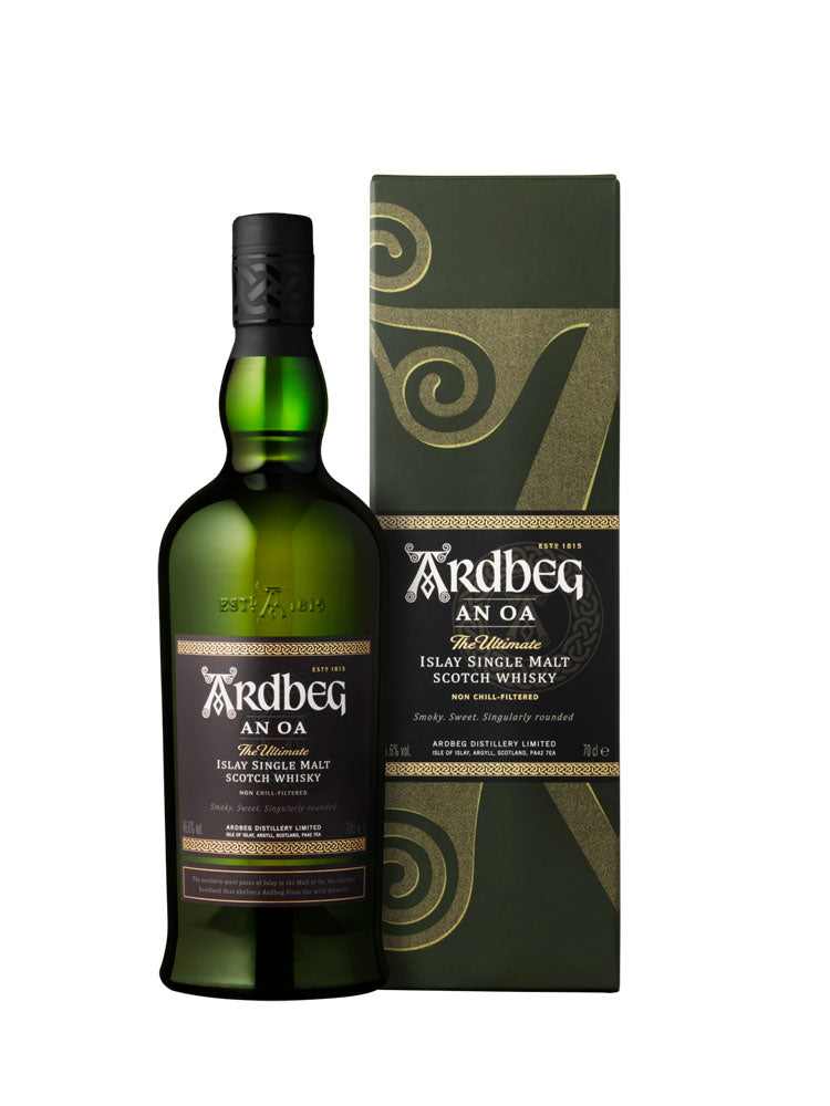 Ardbeg AN OA Islay Single Malt Scotch Whiskey 750mL - Crown Wine and Spirits