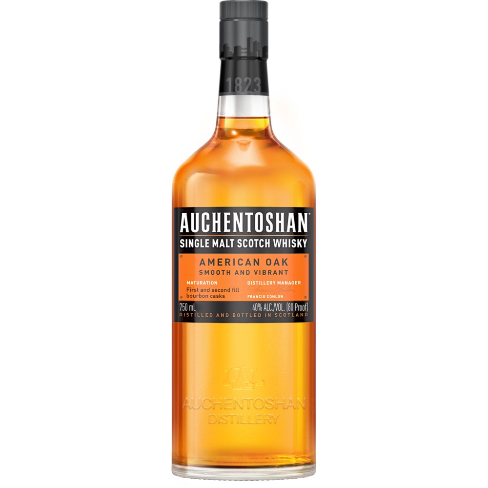 Auchentoshan American Oak Scotch Whisky 750mL - Crown Wine and Spirits