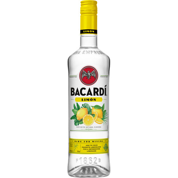 Bacardi Limon Rum 750mL - Crown Wine and Spirits