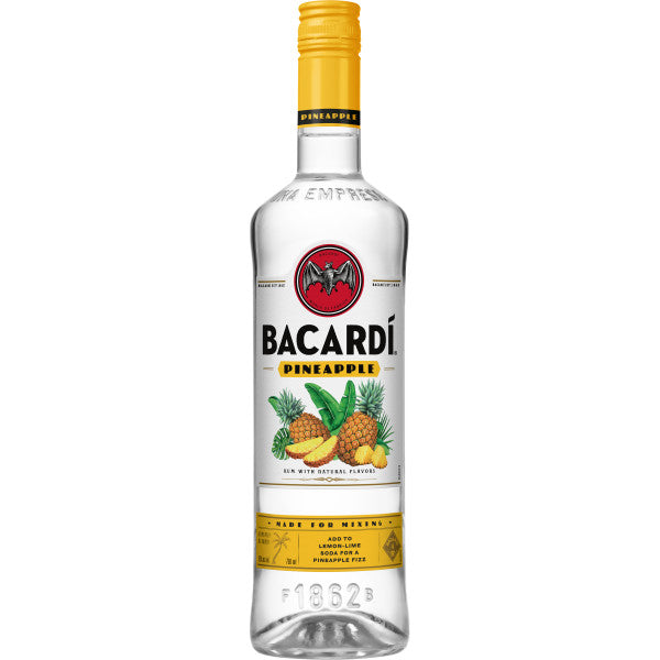 Bacardi Pineapple Rum 750mL - Crown Wine and Spirits