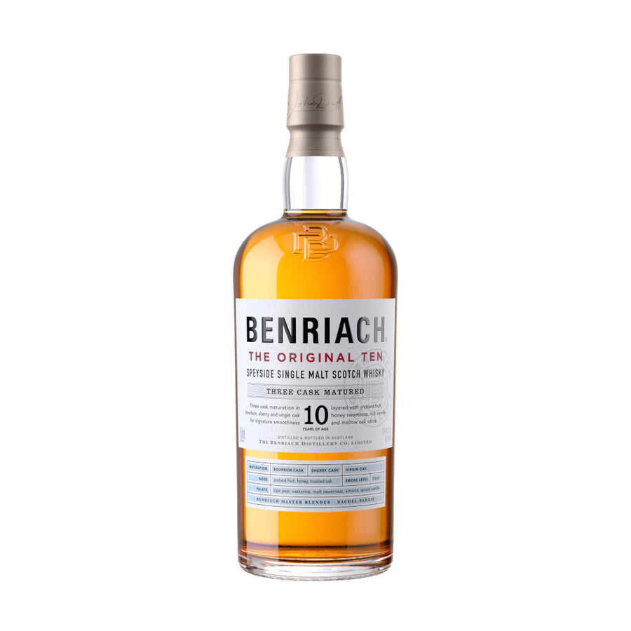 Benriach The Original Ten Speyside Single Malt Scotch Whisky 750mL - Crown Wine and Spirits