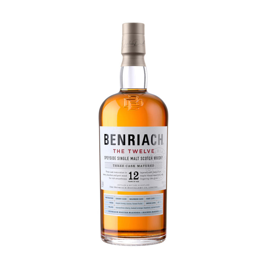 Benriach The Twelve Speyside Single Malt Scotch Whisky 750mL - Crown Wine and Spirits