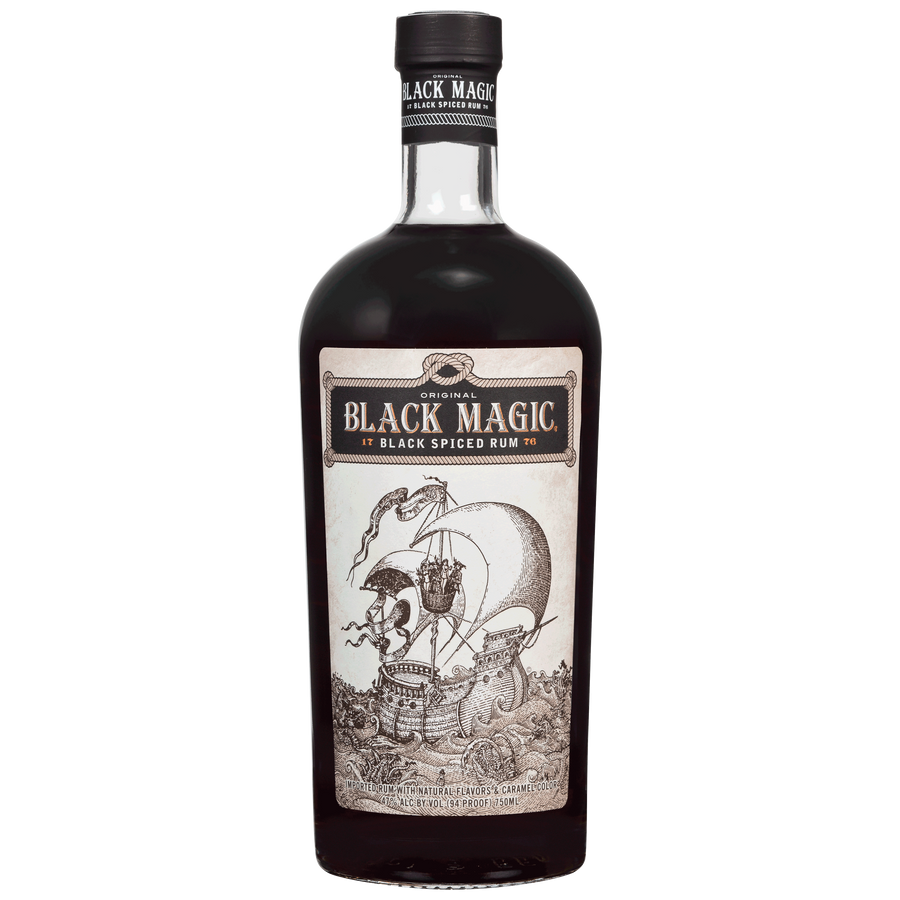 Black Magic Spiced Rum 750mL - Crown Wine and Spirits
