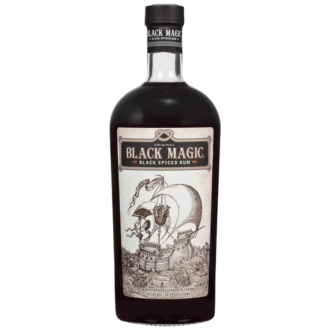 Black Magic Spiced Rum 750mL
