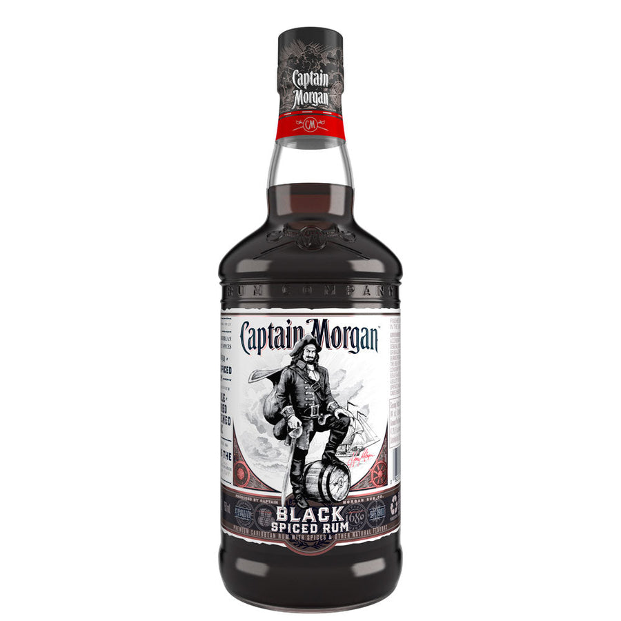 Captain Morgan Black Spiced Rum 750mL - Crown Wine and Spirits