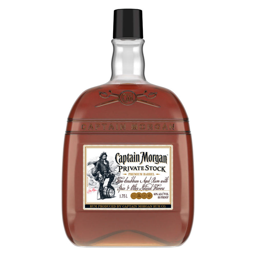 Captain Morgan Private Stock Rum 1.75L - Crown Wine and Spirits