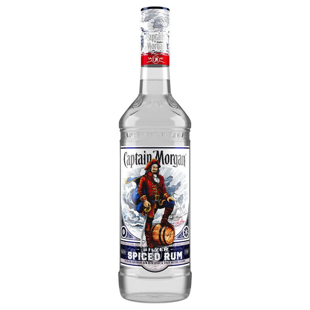 Captain Morgan Silver Spiced Rum 750mL - Crown Wine and Spirits