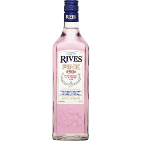 Rives 1880 Pink Strawberry Gin 750mL - Crown Wine and Spirits