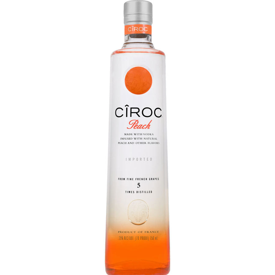 Ciroc Peach Vodka 750mL - Crown Wine and Spirits