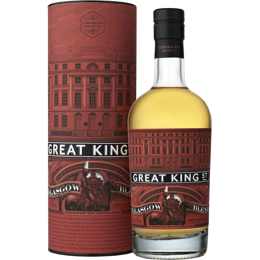 Great King St Glasgow Blended Scotch Whisky 750mL - Crown Wine and Spirits