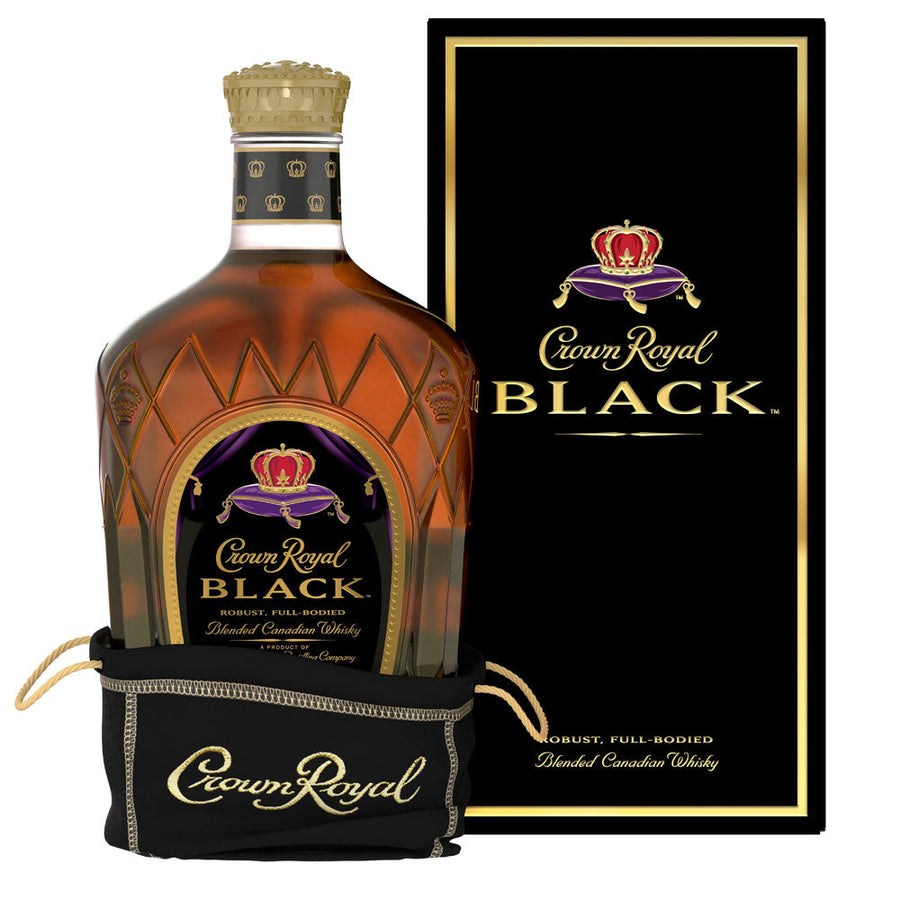 Crown Royal Black Blended Canadian Whisky 1.75L - Crown Wine and Spirits