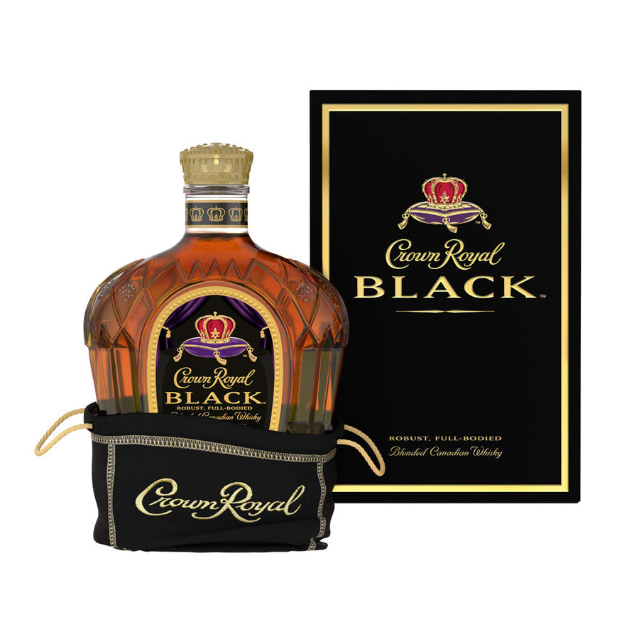Crown Royal Black Blended Canadian Whisky 1.75L – Mega Wine and