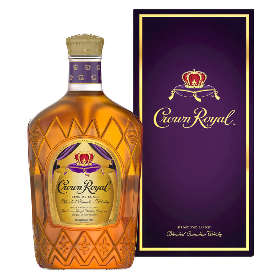 Crown Royal Black Blended Canadian Whisky 750mL – Mega Wine and Spirits