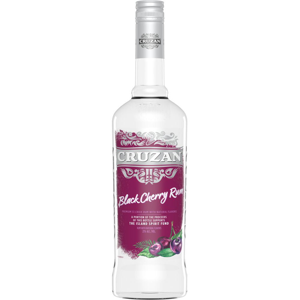 Cruzan Black Cherry Rum 750mL - Crown Wine and Spirits