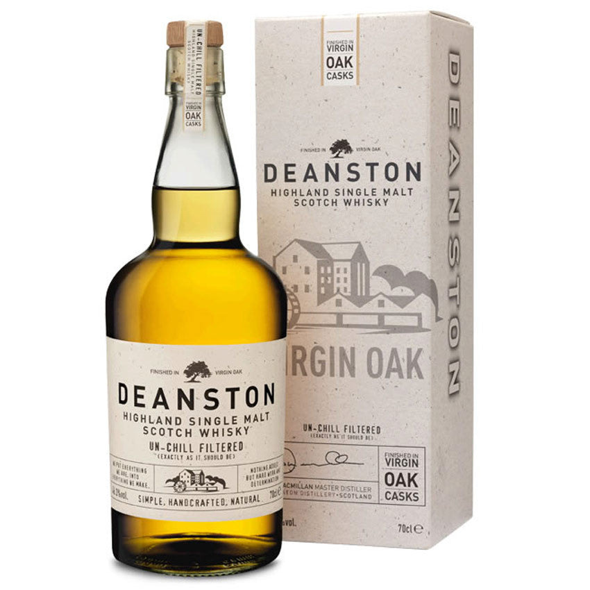 Deanston Highland Single Malt Scotch Whisky Virgin Oak 750mL - Crown Wine and Spirits