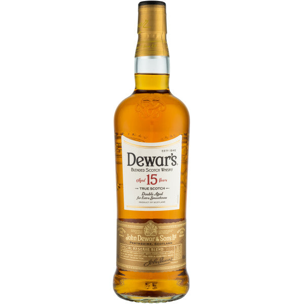 Dewar’S 15 Year Old Blended Scotch Whisky 750mL - Crown Wine and Spirits