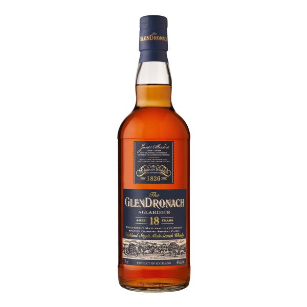 The GlenDronach Single Malt Scotch Whisky Allardice Aged 18 Years 750mL - Crown Wine and Spirits