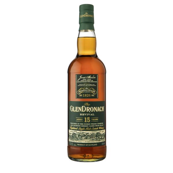 The GlenDronach Single Malt Scotch Whisky Revival Aged 15 Years 750mL - Crown Wine and Spirits