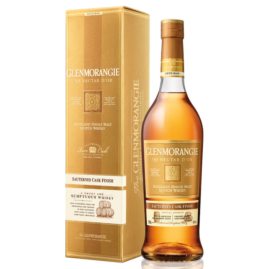 Glenmorangie "The Nectar D'Or" Highland Single Malt Scotch Whiskey 750mL - Crown Wine and Spirits