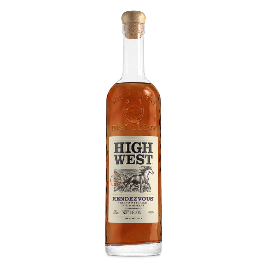 High West Rendezvous Straight Rye Whiskey750ml - Crown Wine and Spirits