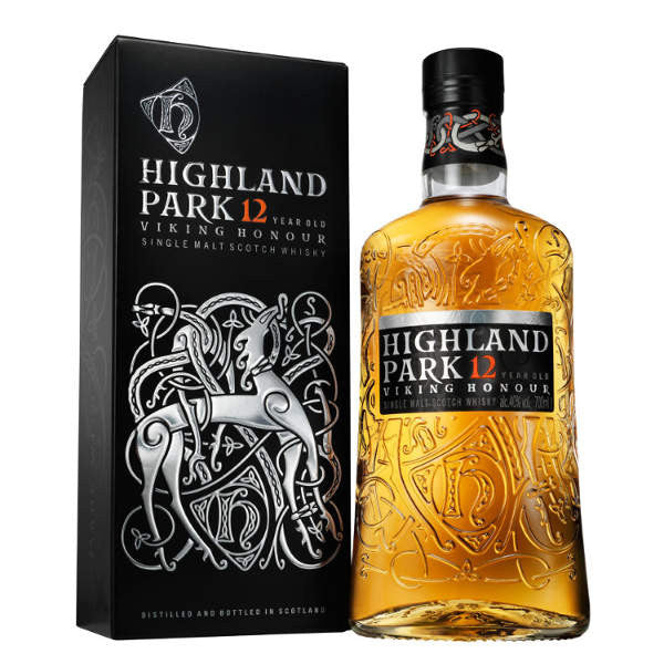Highland Park 12 Year Viking Honour Single Malt Scotch Whisky 750mL - Crown Wine and Spirits