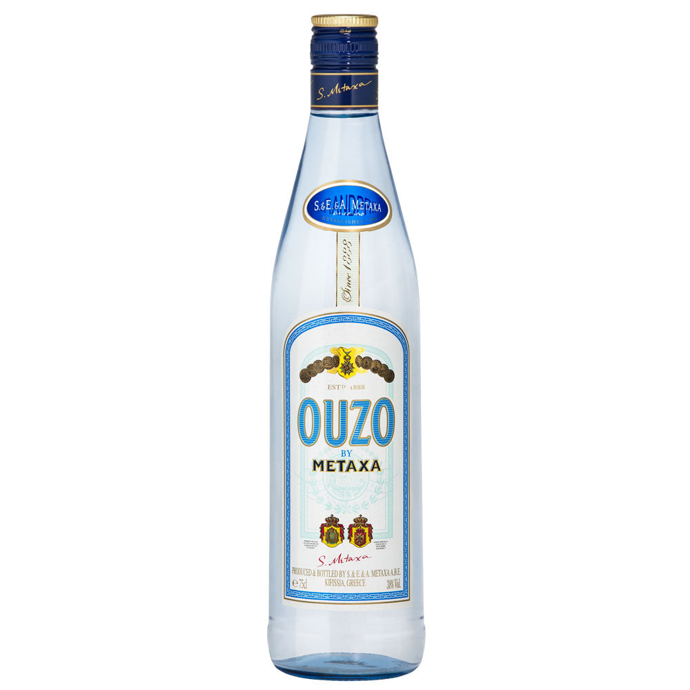 Ouzo by Metaxa Greek Liqueur 750mL - Crown Wine and Spirits