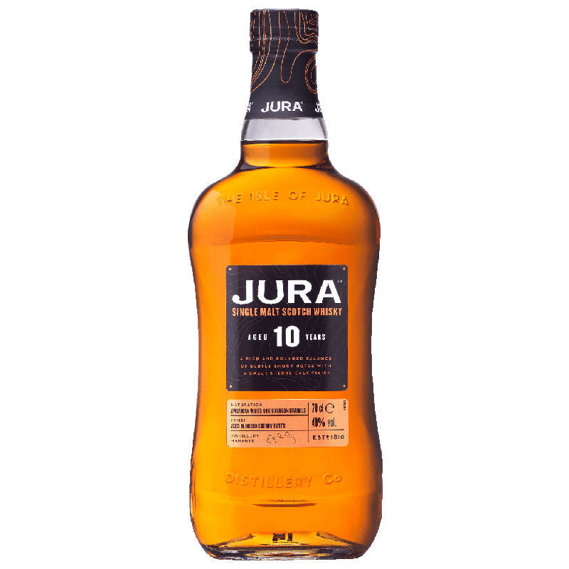 Jura 10 Year Single Malt Scotch Whisky 750mL - Crown Wine and Spirits