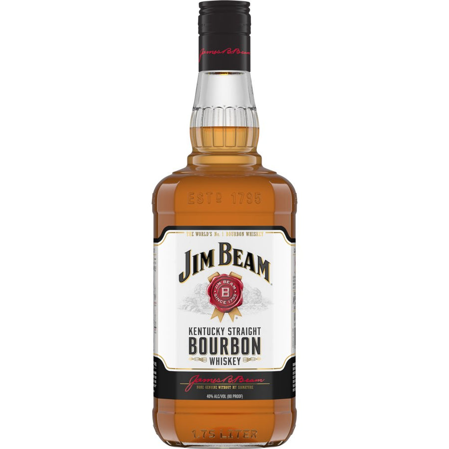Jim Beam Bourbon Whiskey 750mL – Mega Wine and Spirits