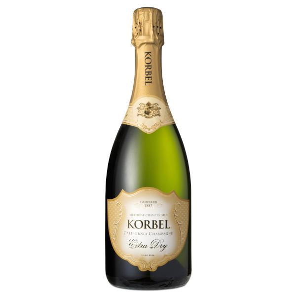 Korbel Extra Dry California Champagne 750mL - Crown Wine and Spirits